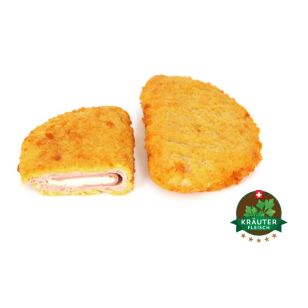 Schweins-Cordonbleu paniert